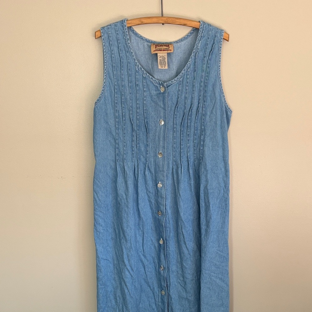 Vintage 90s Studio Ease denim dress